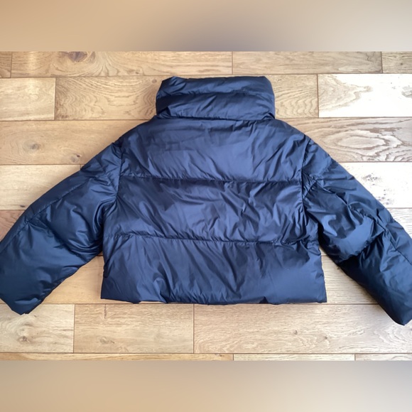 Jil Sander black down cropped puffer jacket - Picture 2 of 11